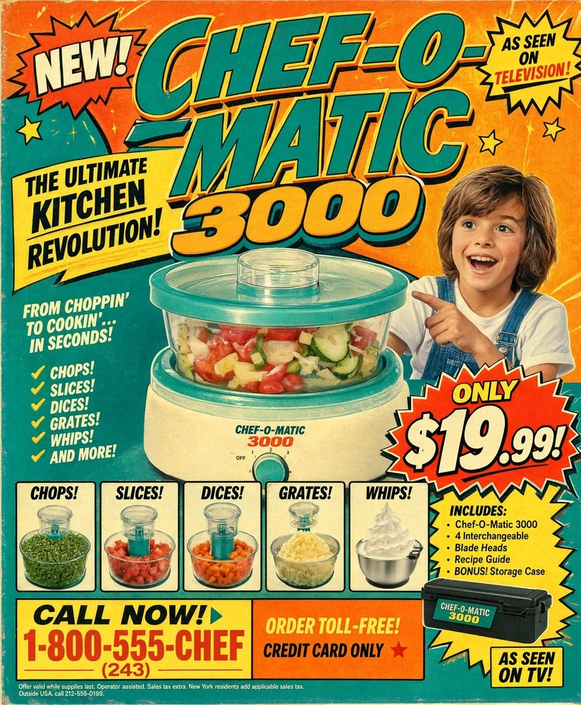 Chef-O-Matic ad