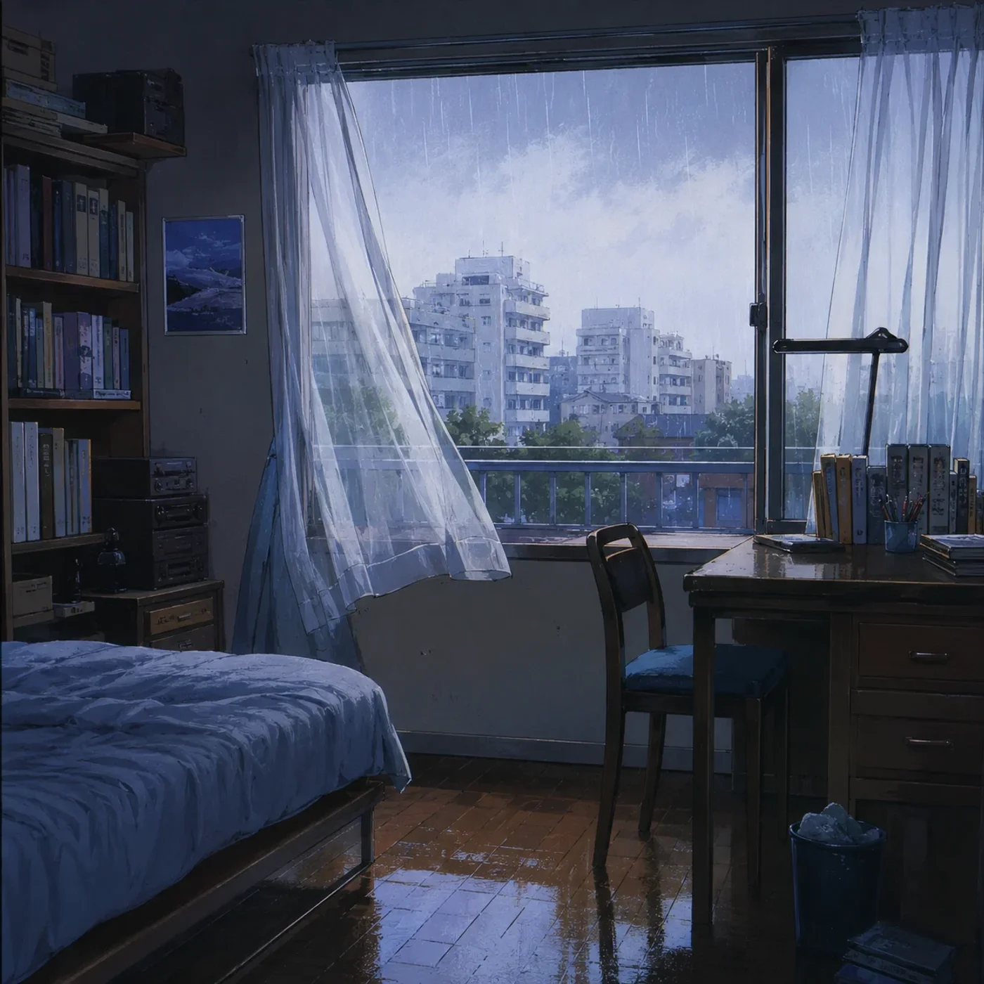 90s Anime Backgrounds, lostinlatency